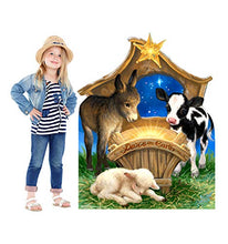 Load image into Gallery viewer, Advanced Graphics Born in A Manger Life Size Cardboard Cutout Standup - Dona Gelsinger Art
