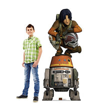 Load image into Gallery viewer, Advanced Graphics Ezra &amp; Chopper Life Size Cardboard Cutout Standup - Disney&#39;s Star Wars Rebels
