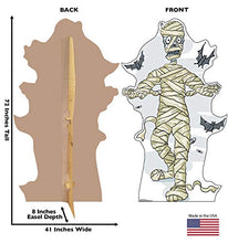 Load image into Gallery viewer, Advanced Graphics Cartoon Mummy &amp; Bats Life Size Cardboard Cutout Standup
