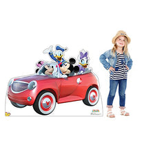 Load image into Gallery viewer, Advanced Graphics Mickey Mouse Car Ride Life Size Cardboard Cutout Standup - Disney&#39;s Mickey Mouse Clubhouse
