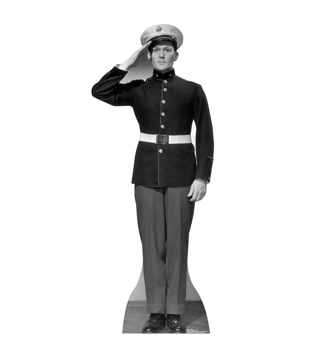 Advanced Graphics World War II US Marine Life Size Cardboard Cutout Standup