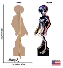 Load image into Gallery viewer, Advanced Graphics Roswell Alien Male Life Size Cardboard Cutout Standup
