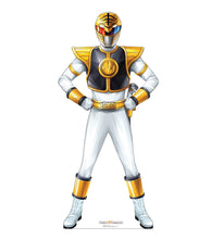 Load image into Gallery viewer, Advanced Graphics White Power Ranger Cardboard Cutout Standup - Power Rangers
