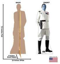 Load image into Gallery viewer, Advanced Graphics Grand Admiral Thrawn Life Size Cardboard Cutout Standup - Ahsoka (Lucas/Disney+ TV Series)
