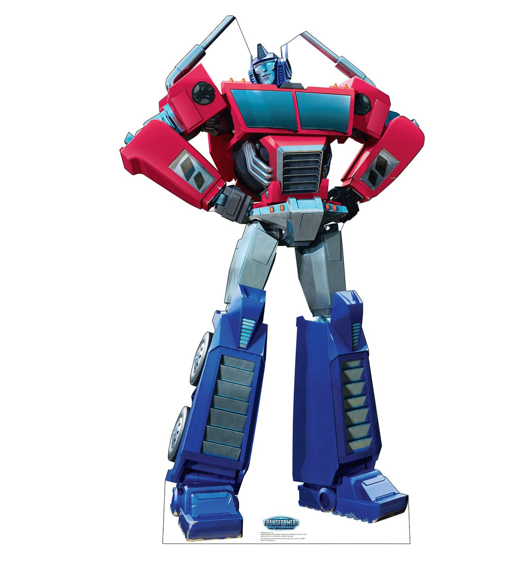 Advanced Graphics Optimus Prime Cardboard Cutout Standup - Transformers: EarthSpark (TV Series)