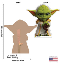 Load image into Gallery viewer, Advanced Graphics Master Yoda Life Size Cardboard Cutout Standup - Star Wars: Young Jedi Adventures (TV Series)
