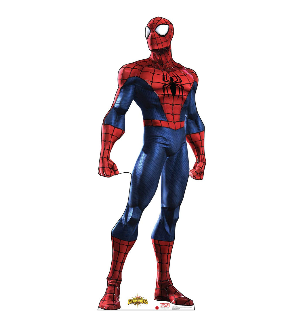 Advanced Graphics Spider-Man Life Size Cardboard Cutout Standup - Marvel: Contest of Champions