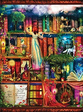 Load image into Gallery viewer, SUNSOUT INC Treasure Hunt Bookshelf 1000 pc Jigsaw Puzzle
