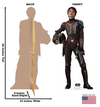 Load image into Gallery viewer, Advanced Graphics Sabine Wren Life Size Cardboard Cutout Standup - Ahsoka (Lucas/Disney+ TV Series)
