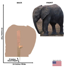 Load image into Gallery viewer, Advanced Graphics Elephant Life Size Cardboard Cutout Standup
