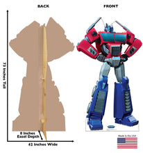 Load image into Gallery viewer, Advanced Graphics Optimus Prime Cardboard Cutout Standup - Transformers: EarthSpark (TV Series)
