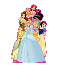 Load image into Gallery viewer, Advanced Graphics Princess Collage Life Size Cardboard Cutout Standup - Disney
