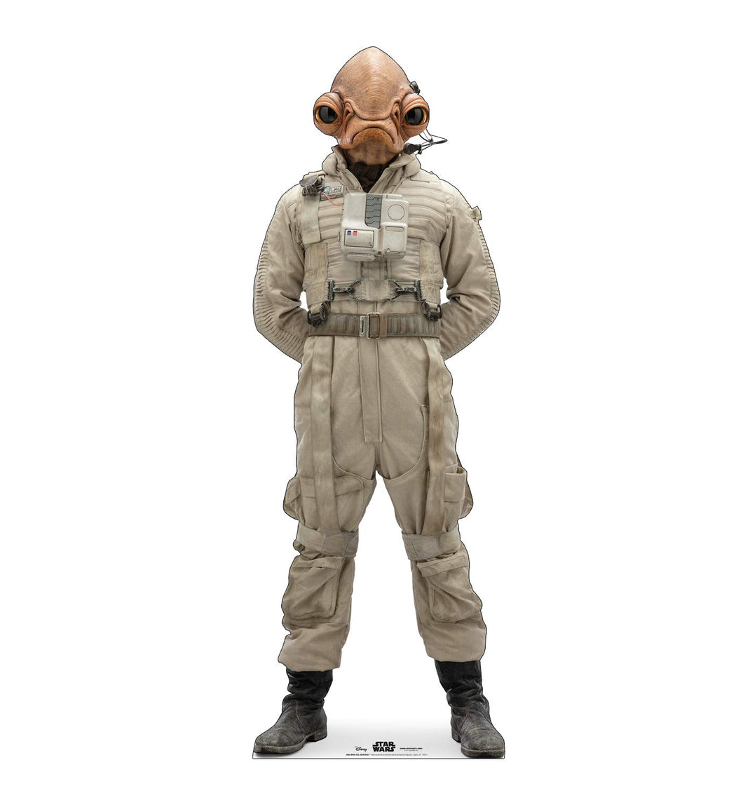 Advanced Graphics Mon Cal General Life Size Cardboard Cutout Standup - Star Wars: Episode IX - The Rise of Skywalker (2019 Film)