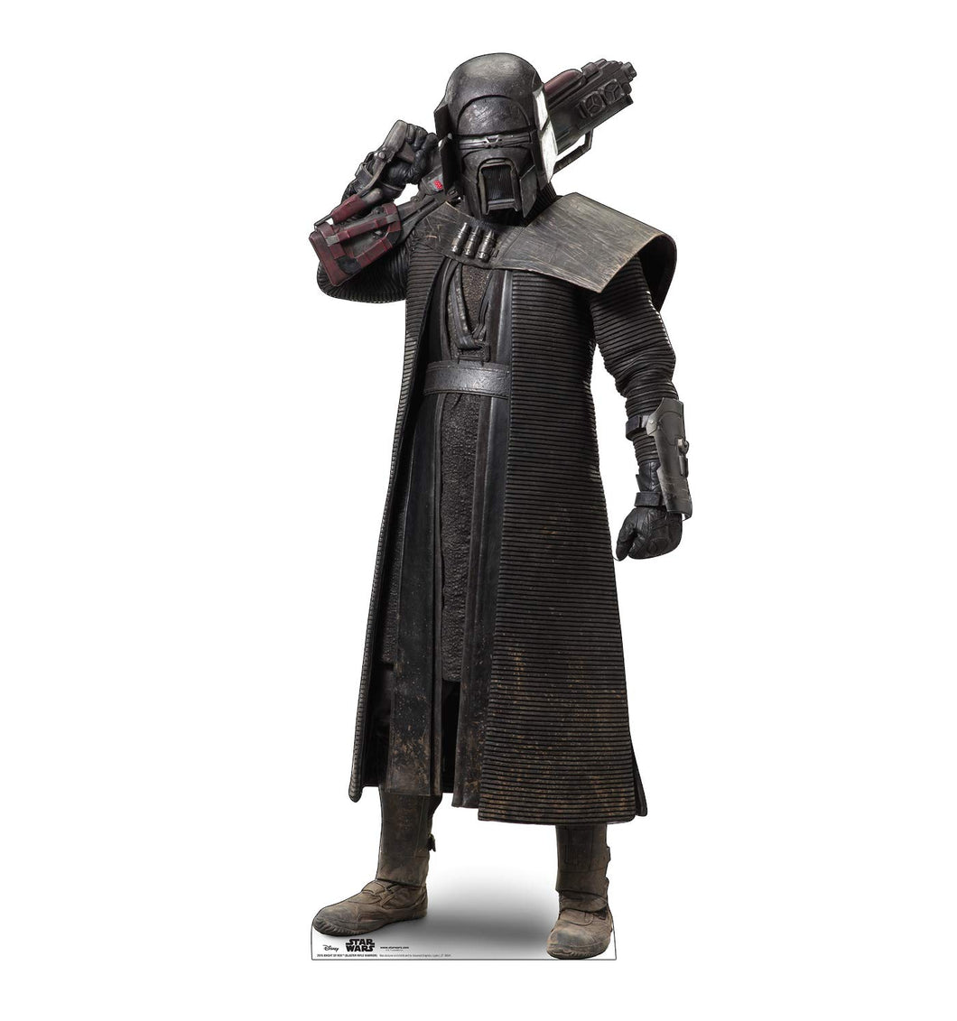 Advanced Graphics Knight of Ren Blaster Rifle Warrior Life Size Cardboard Cutout Standup - Star Wars: Episode IX - The Rise of Skywalker (2019 Film)