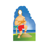 Advanced Graphics Hawaiian Guy Stand-in Life Size Cardboard Cutout Standup