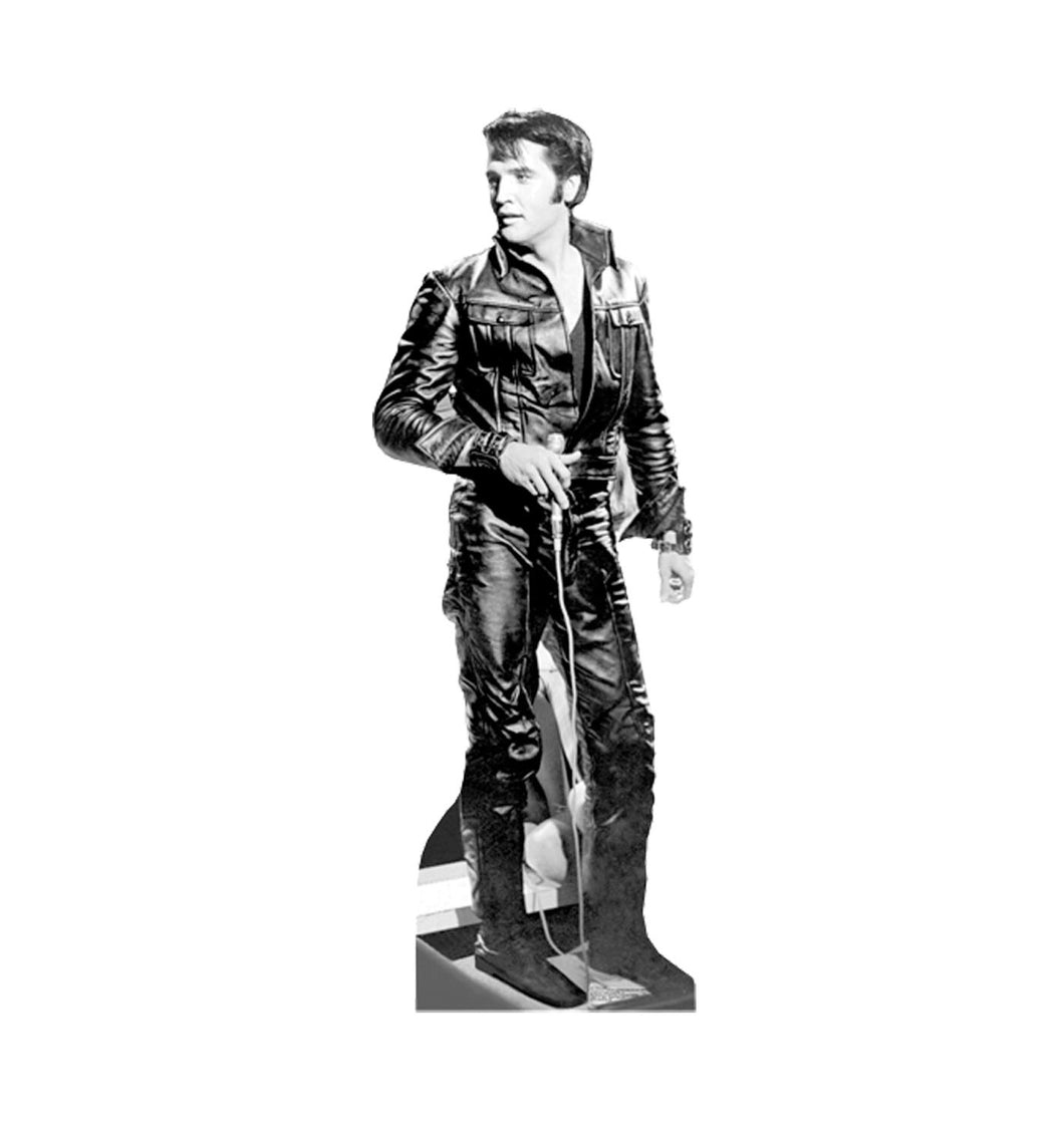 Advanced Graphics Elvis Presley Life Size Cardboard Cutout Standup - '68 Comeback Special