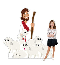 Load image into Gallery viewer, Advanced Graphics The Good Shepherd Standee Set Life Size Cardboard Cutout Standup - Creative for Kids
