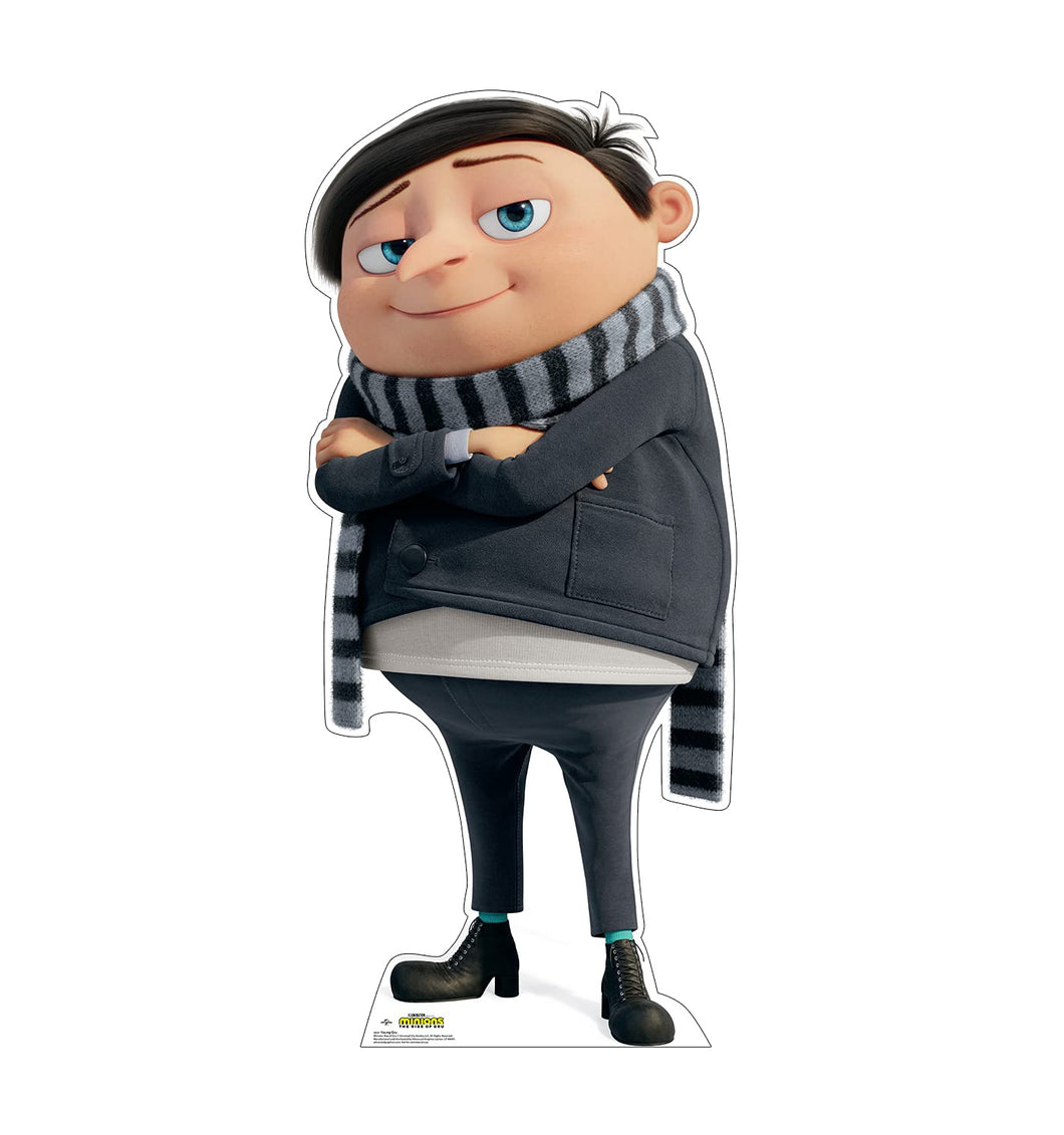 Advanced Graphics Young Gru Life Size Cardboard Cutout Standup - Minions: The Rise of Gru (2022 Film)