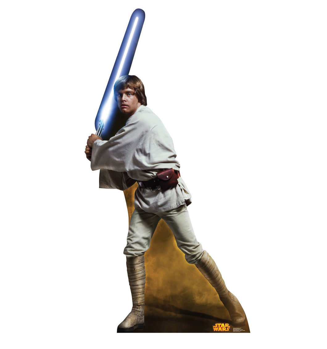 Advanced Graphics Luke Skywalker Life Size Cardboard Cutout Standup - Star Wars Classics Retouched