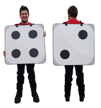 Load image into Gallery viewer, 2D Dice Costume - Advanced Graphics Cardboard Costume
