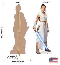 Load image into Gallery viewer, Advanced Graphics Rey Life Size Cardboard Cutout Standup - Star Wars: Episode IX - The Rise of Skywalker (2019 Film)
