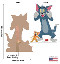 Load image into Gallery viewer, Advanced Graphics Tom &amp; Jerry Life Size Cardboard Cutout Standup - Tom &amp; Jerry: The Movie (2021 Film)
