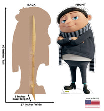 Load image into Gallery viewer, Advanced Graphics Young Gru Life Size Cardboard Cutout Standup - Minions: The Rise of Gru (2022 Film)
