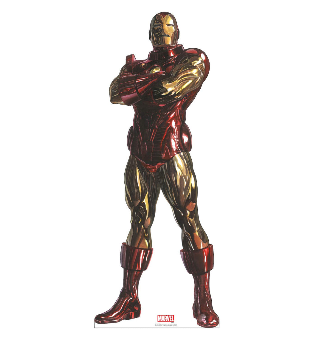 Advanced Graphics Iron Man Life Size Cardboard Cutout Standup - Marvel