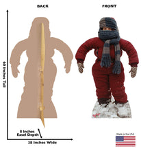 Load image into Gallery viewer, Advanced Graphics Randy I Can&#39;t Put My Arms Down Life Size Cardboard Cutout Standup - A Christmas Story
