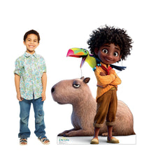 Load image into Gallery viewer, Advanced Graphics Antonio Capybara and Toucan Life Size Cardboard Cutout Standup - Disney&#39;s Encanto (2021 Film)
