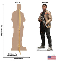 Load image into Gallery viewer, Advanced Graphics Finn Life Size Cardboard Cutout Standup - Star Wars Episode VII: The Force Awakens
