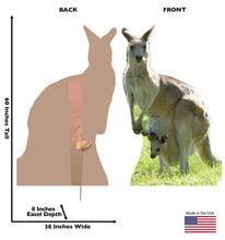 Load image into Gallery viewer, Advanced Graphics Kangaroo Life Size Cardboard Cutout Standup
