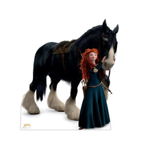 Load image into Gallery viewer, Advanced Graphics Merida &amp; Angus Life Size Cardboard Cutout Standup - Disney Pixar&#39;s Brave
