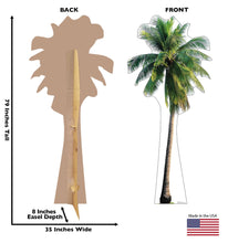 Load image into Gallery viewer, Advanced Graphics Tropical Palm Tree Life Size Cardboard Cutout Standup
