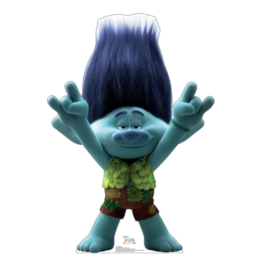 Advanced Graphics Branch Life Size Cardboard Cutout Standup - Trolls World Tour (2020 Film)