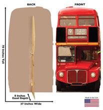 Load image into Gallery viewer, Advanced Graphics Old London Bus Life Size Cardboard Cutout Standup
