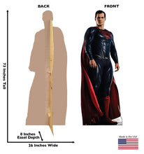 Load image into Gallery viewer, Advanced Graphics Superman Life Size Cardboard Cutout Standup - Justice League (2017 Film)
