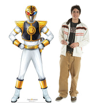 Load image into Gallery viewer, Advanced Graphics White Power Ranger Cardboard Cutout Standup - Power Rangers
