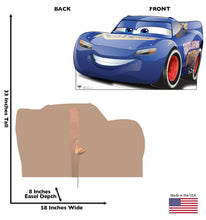 Load image into Gallery viewer, Advanced Graphics Fabulous Lightning McQueen Life Size Cardboard Cutout Standup - Disney Pixar&#39;s Cars 3 (2017 Film)
