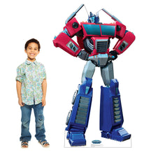 Load image into Gallery viewer, Advanced Graphics Optimus Prime Cardboard Cutout Standup - Transformers: EarthSpark (TV Series)
