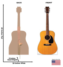 Load image into Gallery viewer, Advanced Graphics Acoustic Guitar Life Size Cardboard Cutout Standup - AT TEN Distribution
