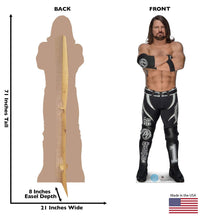 Load image into Gallery viewer, Advanced Graphics AJ Styles Life Size Cardboard Cutout Standup - WWE - AT TEN Distribution
