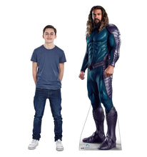 Load image into Gallery viewer, Advanced Graphics Aquaman Blue Suit Life Size Cardboard Cutout Standup - Aquaman and The Lost Kingdom (2023 Film) - AT TEN Distribution
