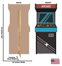 Load image into Gallery viewer, Advanced Graphics Arcade Game Life Size Cardboard Cutout Standup - AT TEN Distribution
