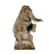 Advanced Graphics Asian Elephant Life Size Cardboard Cutout Standup - AT TEN Distribution