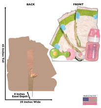 Load image into Gallery viewer, Advanced Graphics Baby Shower Cardboard Cutout Standup - AT TEN Distribution
