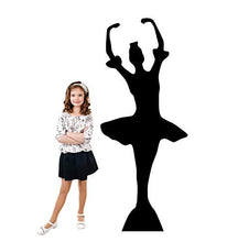 Load image into Gallery viewer, Advanced Graphics Ballerina Silhouette Life Size Cardboard Cutout Standup - AT TEN Distribution
