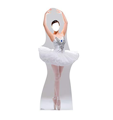 Advanced Graphics Ballerina Stand - in Life Size Cardboard Cutout Standup - AT TEN Distribution