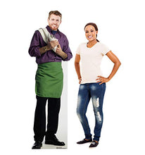 Load image into Gallery viewer, Advanced Graphics Bartender Stand - in Life Size Cardboard Cutout Standup - AT TEN Distribution
