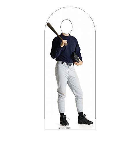 Advanced Graphics Baseball Player Stand-in Life Size Cardboard Cutout ...